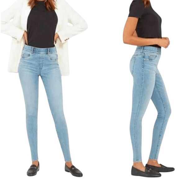 SPANX Ankle Skinny Jeans Size Medium - Picture 1 of 4